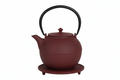 Kyoto Tetsubin Teapot tea accessories with nature-inspired artwork - product view 2