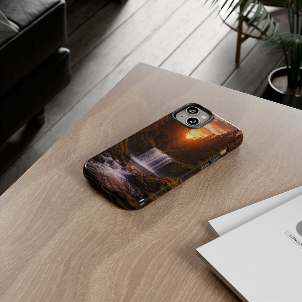 Evergreen Waterfall Phone Case