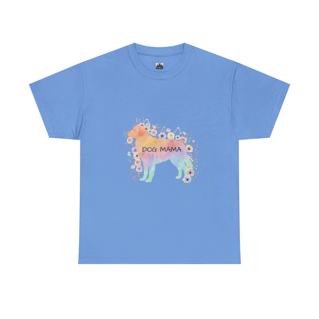 Dog Mama Pastel T t-shirt with nature-inspired artwork - product view 8