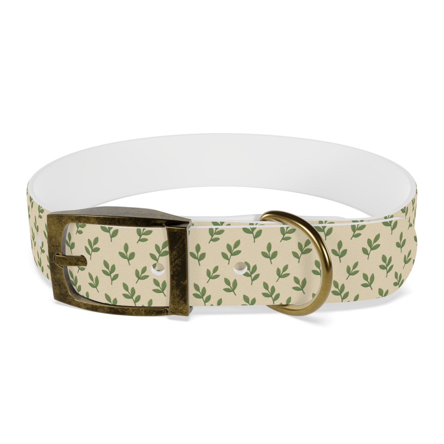 Tranquil Leaf Dog Collar