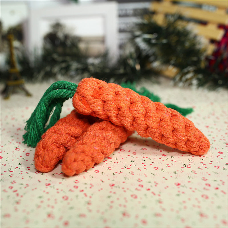 Pet Carrot Cotton Rope Modeling Toy uncategorized / needs cleanup with nature-inspired artwork