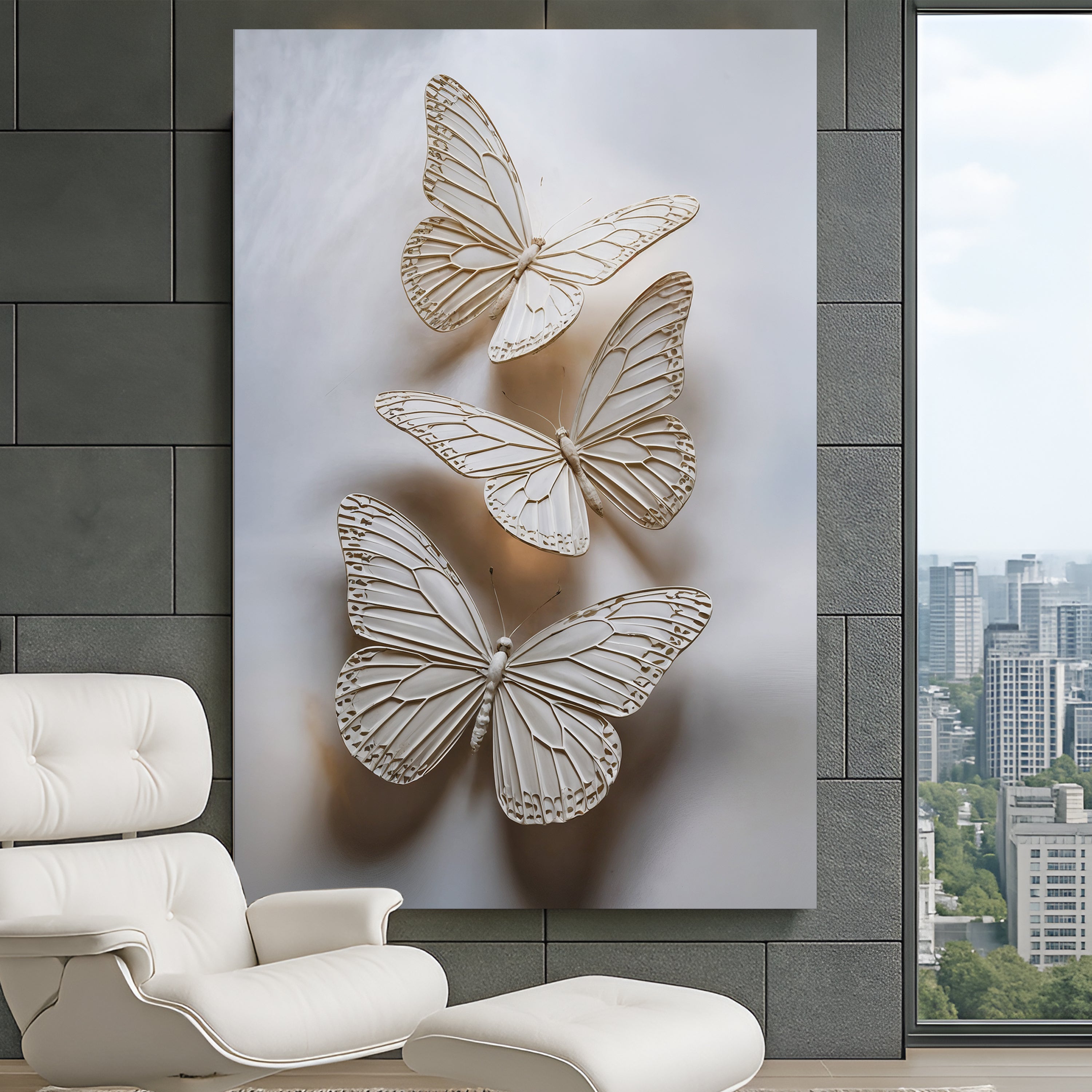 Delicate Flight wall art with nature-inspired artwork - product view 4