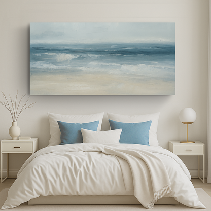 Waterscape Abstract Ix wall art with nature-inspired artwork - product view 3