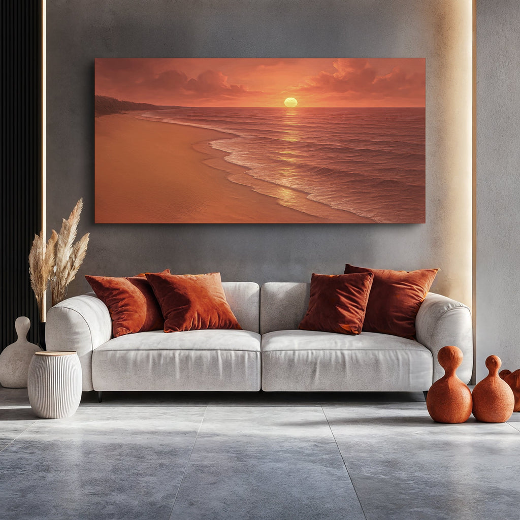 Beach Shoreline Coastal Vii wall art with nature-inspired artwork - product view 3