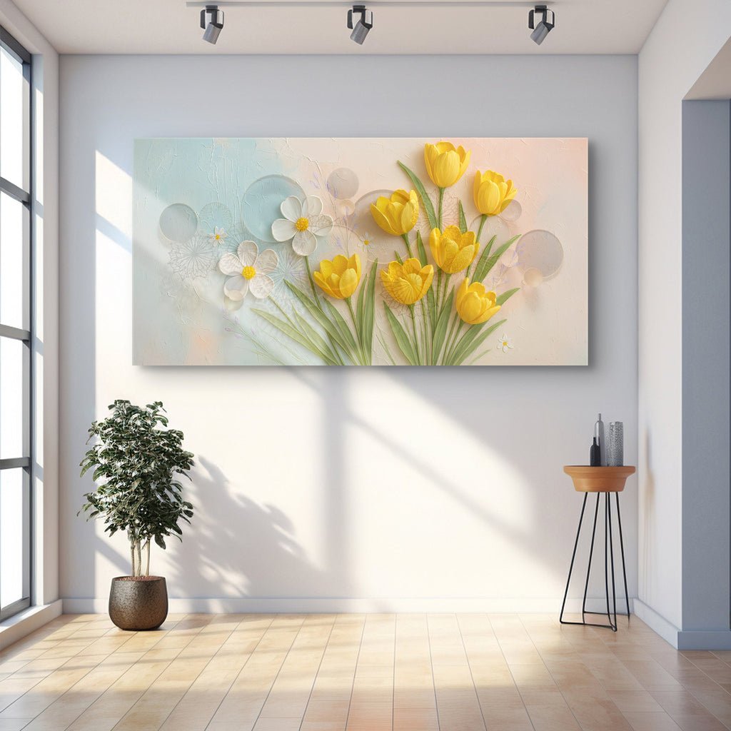 Floral Ii wall art with nature-inspired artwork - product view 3