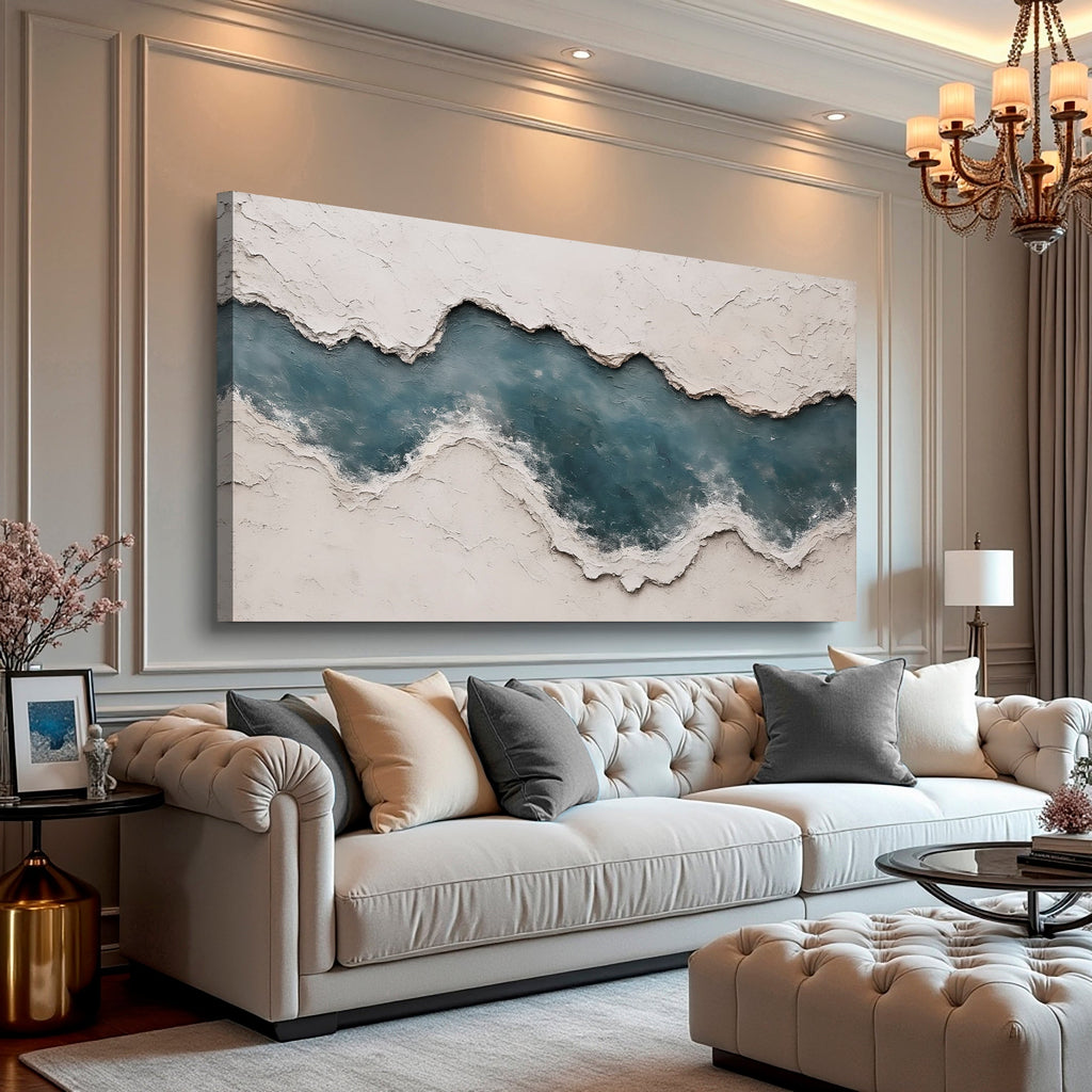 Minimalist Xii wall art with nature-inspired artwork - product view 2