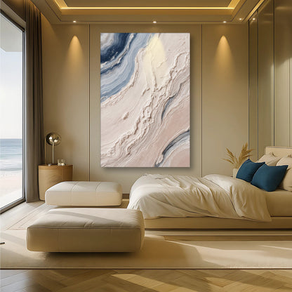 Minimalist Waves Iii wall art with nature-inspired artwork - product view 4