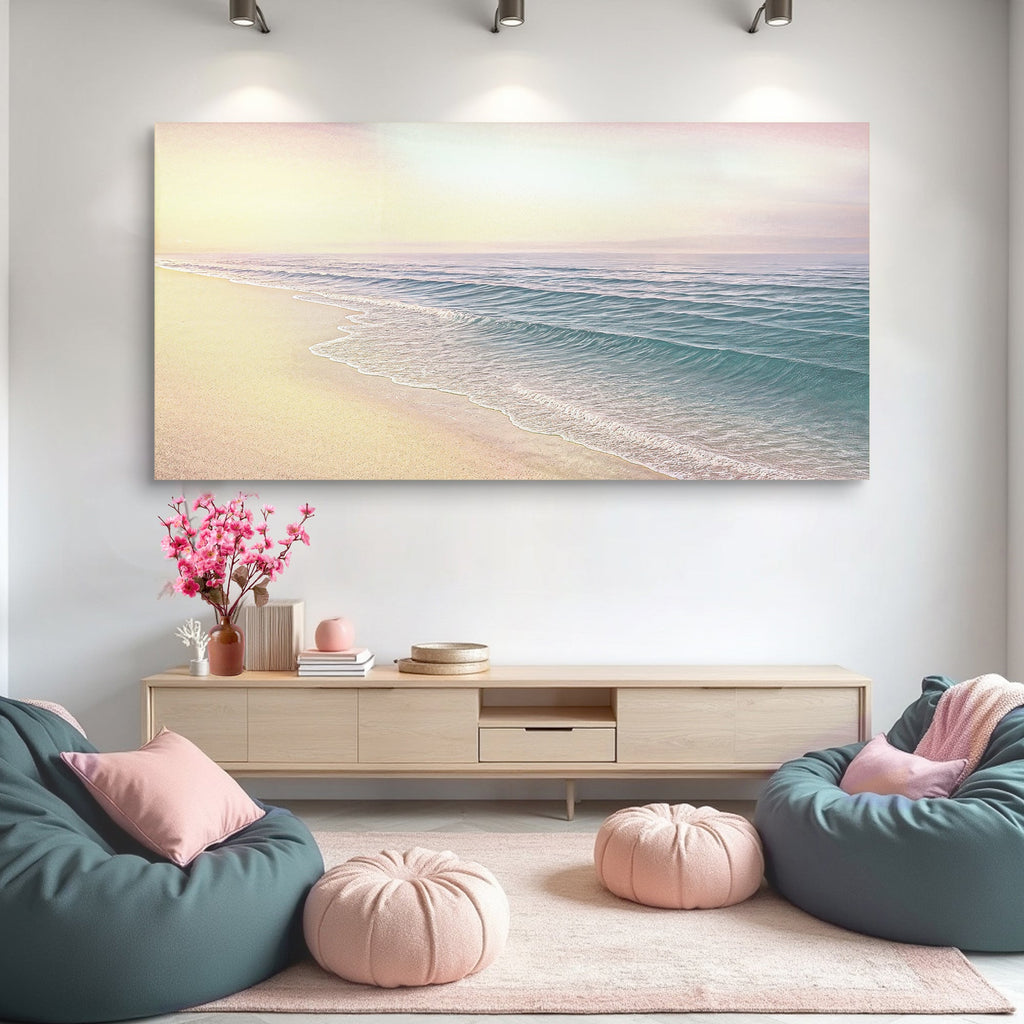 Beachside Bliss Coastal wall art with nature-inspired artwork - product view 3