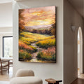 Misty River wall art with nature-inspired artwork