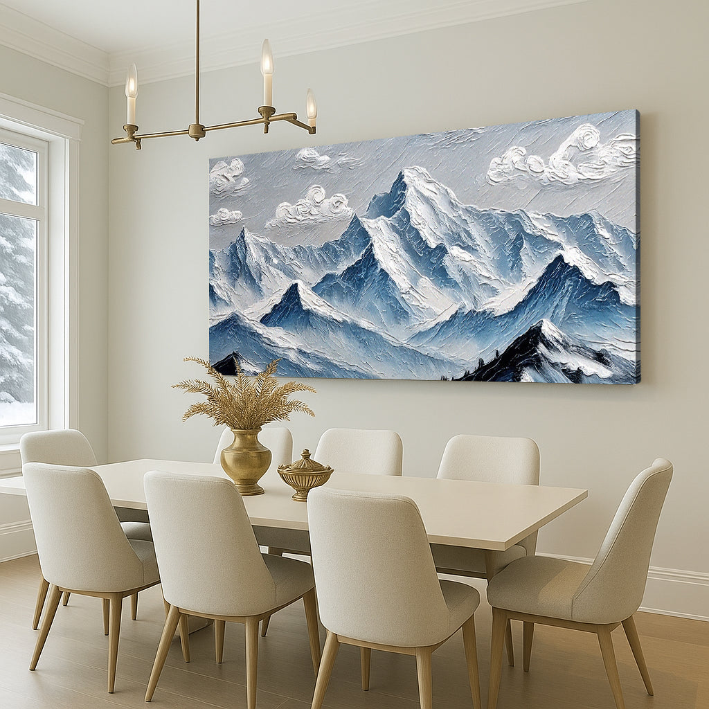 Mountain Minimalist wall art with nature-inspired artwork - product view 3