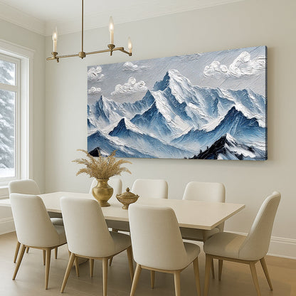 Mountain Minimalist wall art with nature-inspired artwork - product view 3
