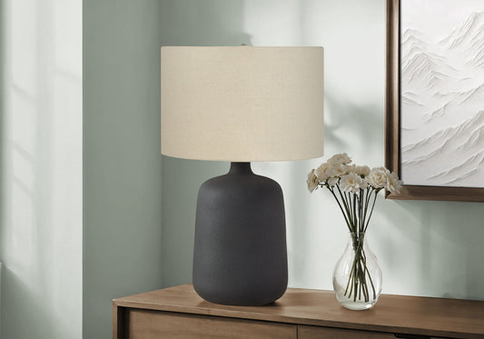 Black Ceramic Table Lamp