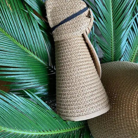 Summer Hat uncategorized / needs cleanup with nature-inspired artwork - product view 2