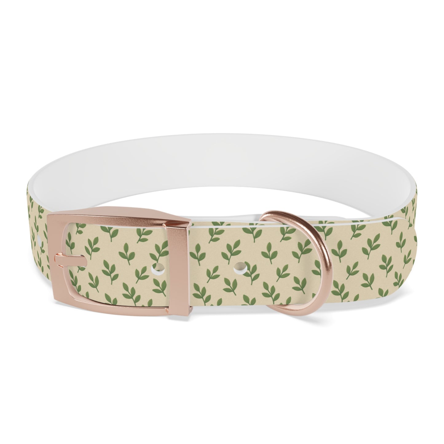 Tranquil Leaf Dog Collar