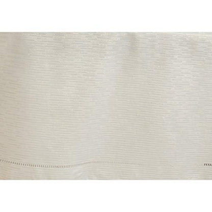 Linette Shimmering Hemstitched Table Runner, Tablecloth or Napkins
