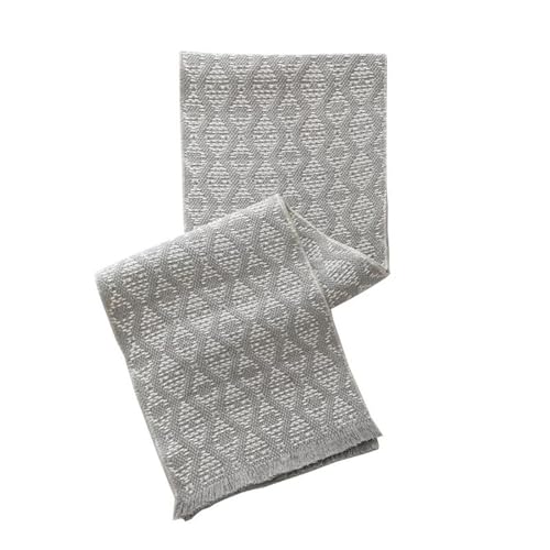 Modern Diamond Woven Table Runner 14" W x 72" L
