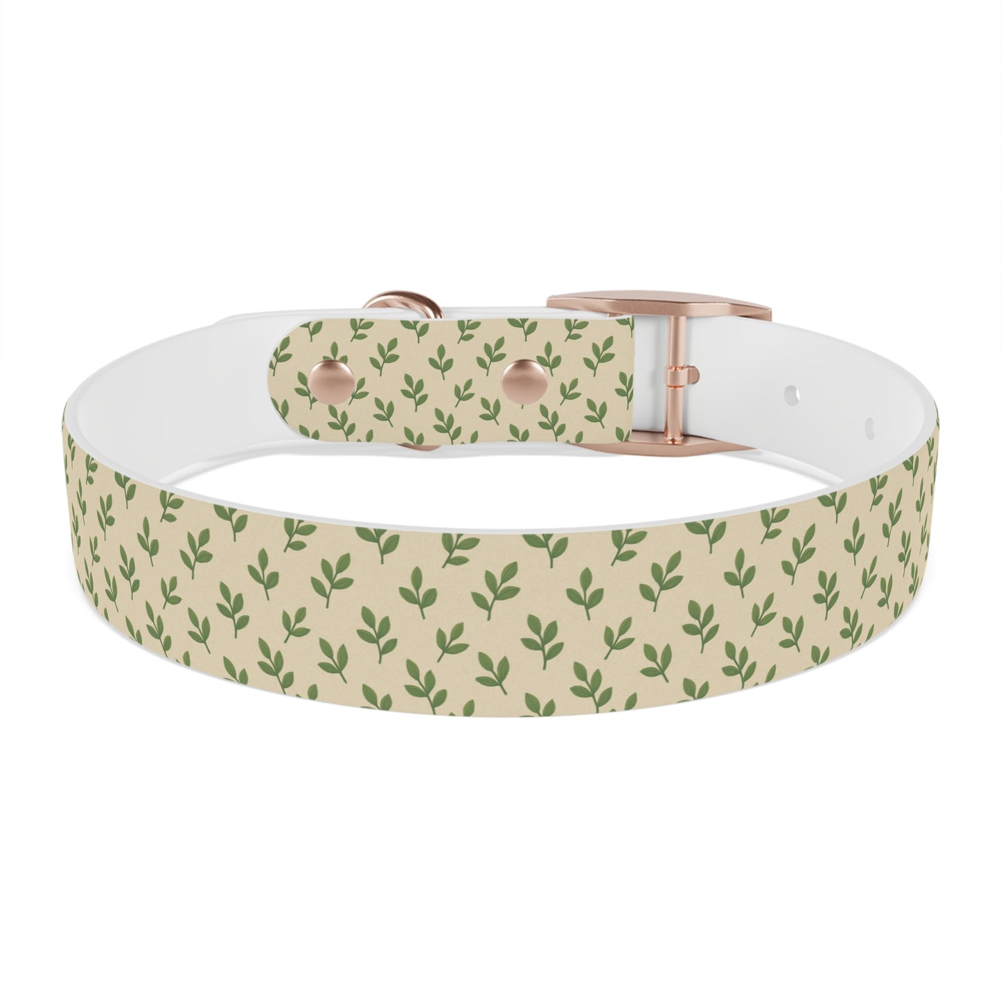 Tranquil Leaf Dog Collar