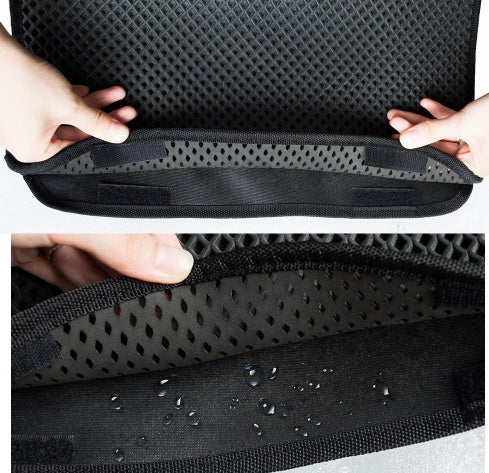 Double Layer Litter Cat Bed Pads Pet Cat Litter Mat Trapping Pets uncategorized / needs cleanup with nature-inspired artwork - product view 2