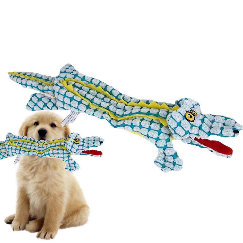 Plush Dog Toy Animals Shape Bite Resistant Squeaky Toys Corduroy Dog uncategorized / needs cleanup with nature-inspired artwork - product view 8