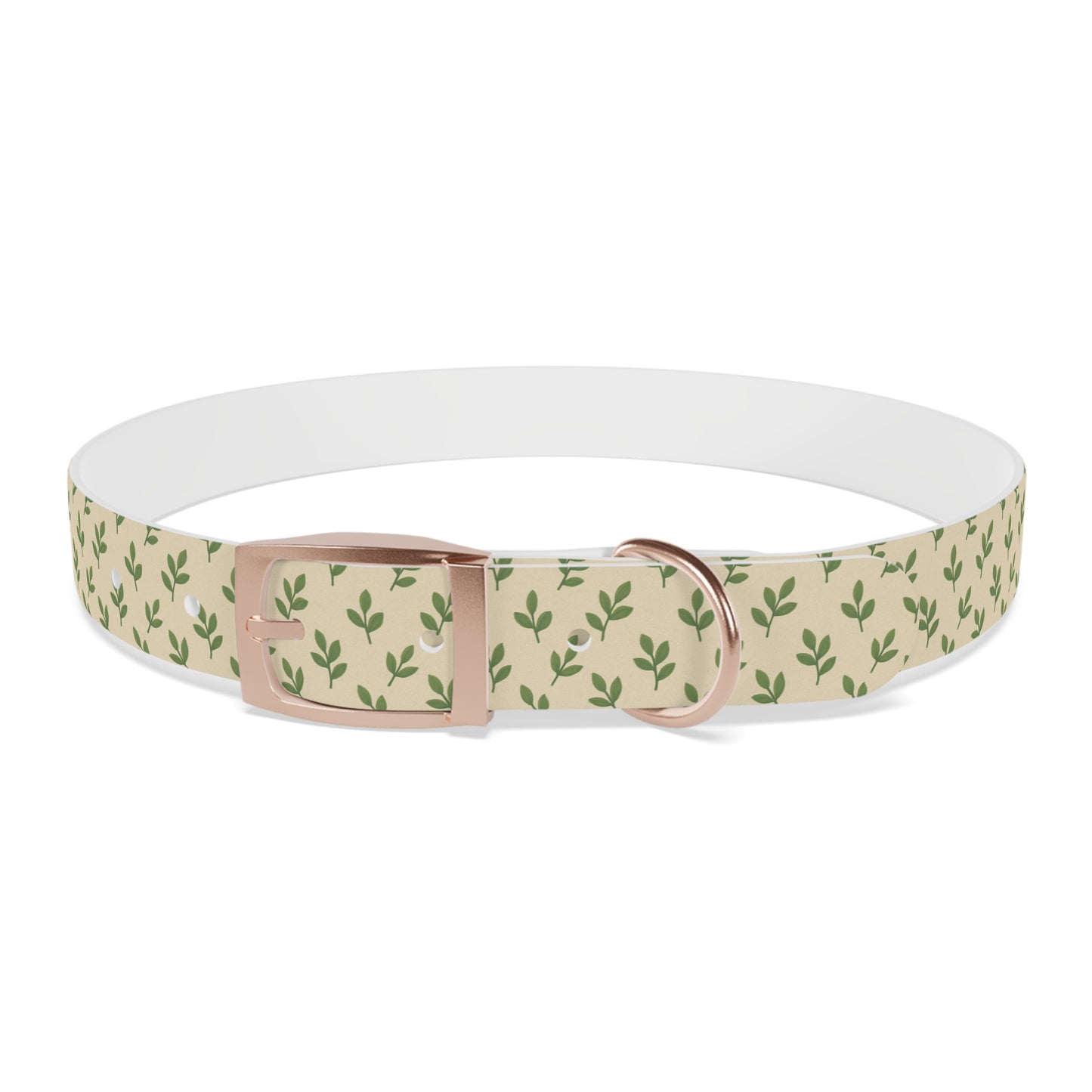 Tranquil Leaf Dog Collar