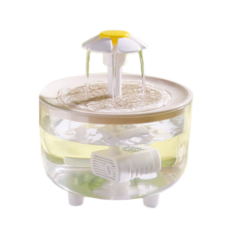 Cat Water Fountain Automatic Circulation Constant Temperature uncategorized / needs cleanup with nature-inspired artwork - product view 3