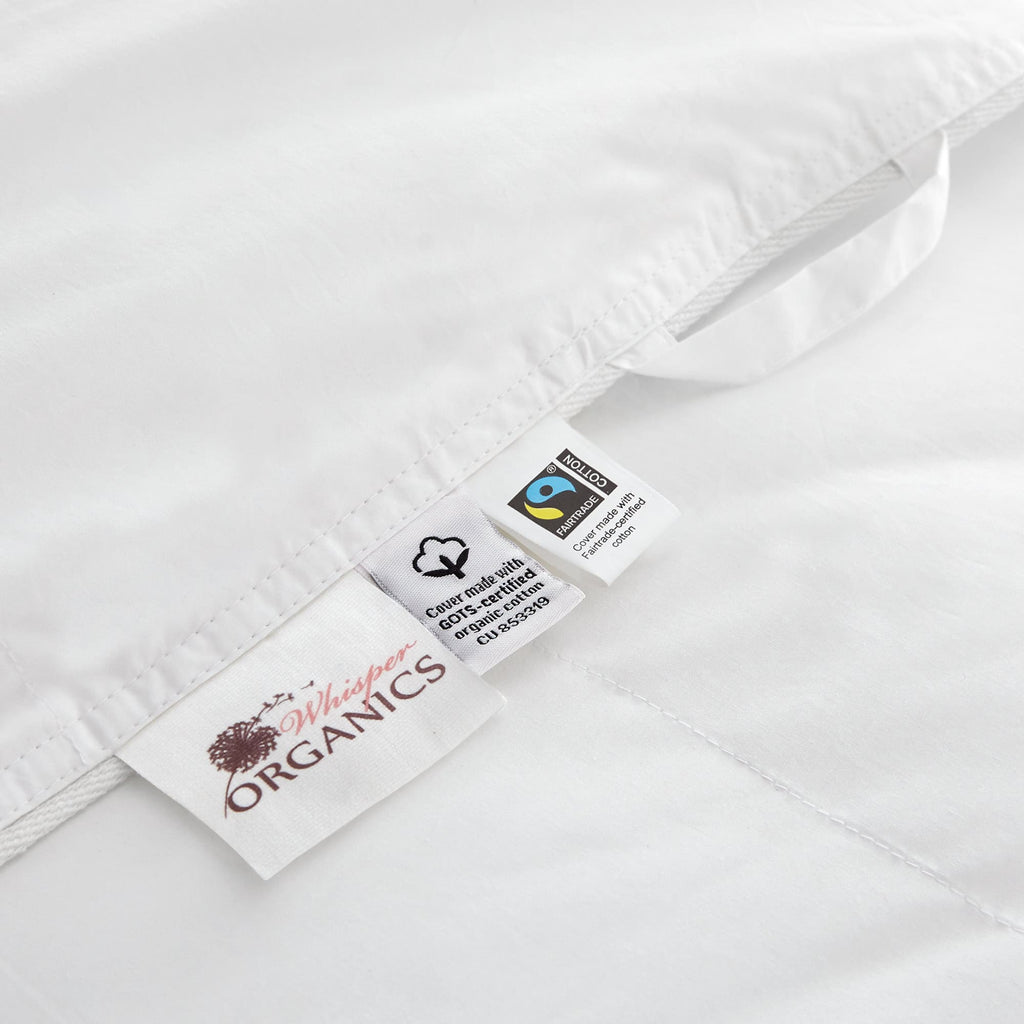 Down Alternative Micro Fiber Filled Comforter gots & fairtrade certified with nature-inspired artwork - product view 5