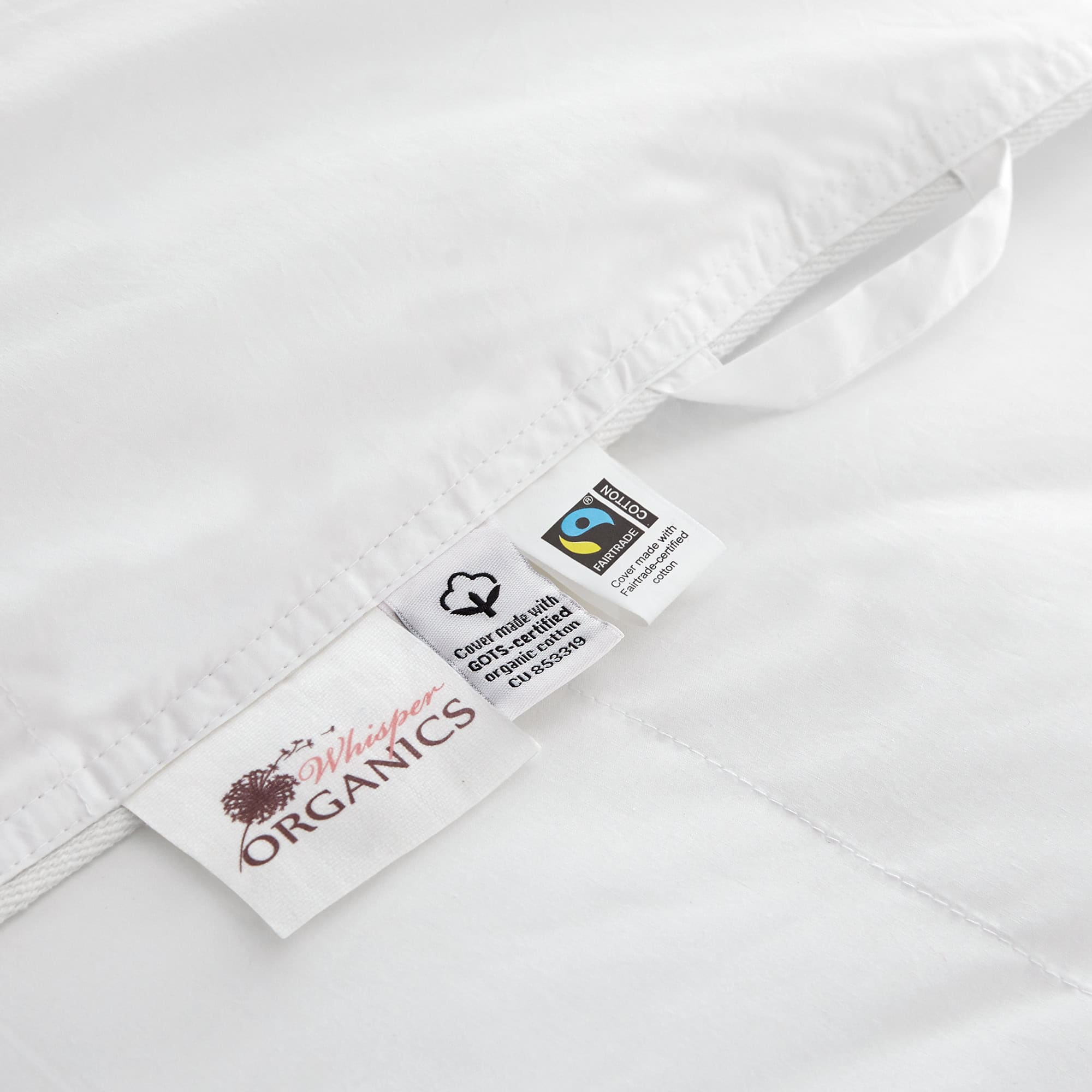Down Alternative Micro Fiber Filled Comforter gots & fairtrade certified with nature-inspired artwork - product view 5