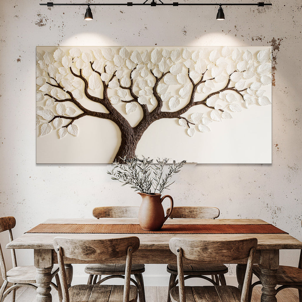 Ivory Canopy Tree wall art with nature-inspired artwork - product view 5