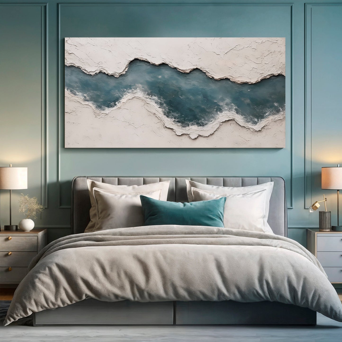 Minimalist Xii wall art with nature-inspired artwork - product view 3
