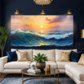 Waterscape Abstract Xii wall art with nature-inspired artwork