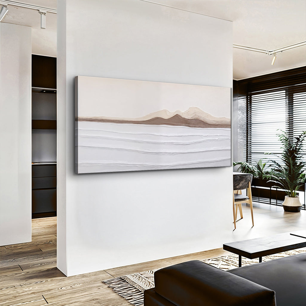 Earth Tone Abstract wall art with nature-inspired artwork - product view 4