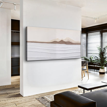 Earth Tone Abstract wall art with nature-inspired artwork - product view 4