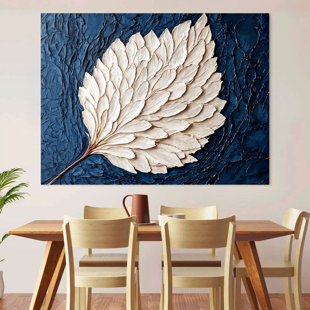 Ivory Bloom wall art with nature-inspired artwork - product view 3