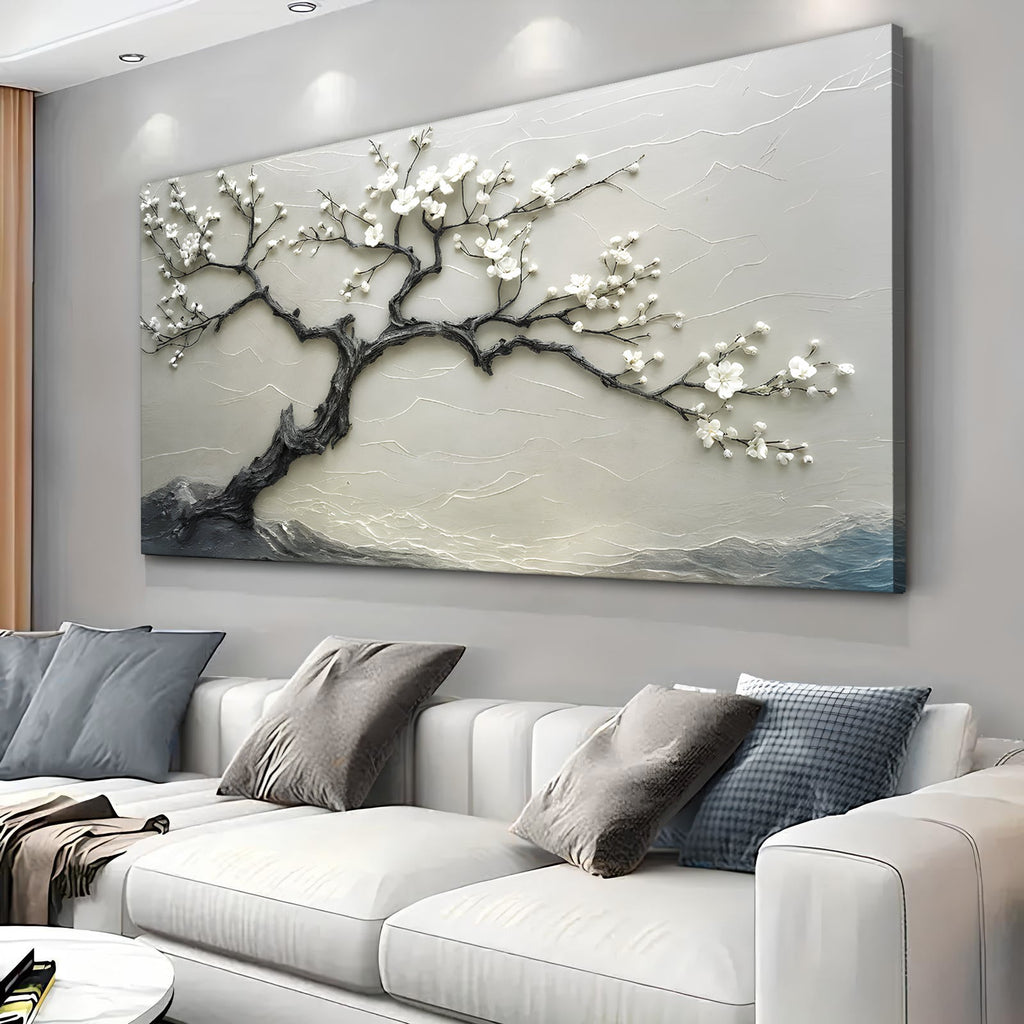 Silent Blossom wall art with nature-inspired artwork - product view 4