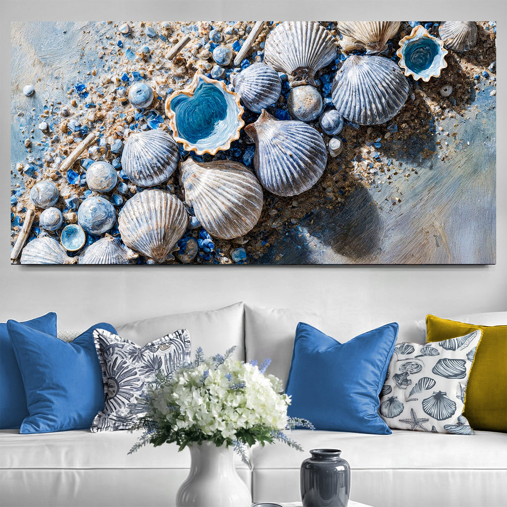 Sea Shells Modern Coastal Ii wall art with nature-inspired artwork