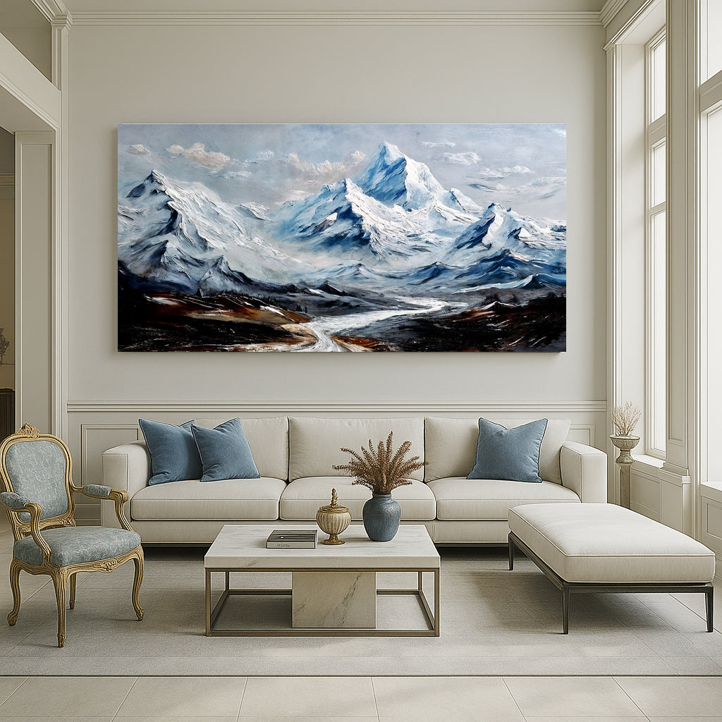 Mountain Minimalist Ii wall art with nature-inspired artwork - product view 4