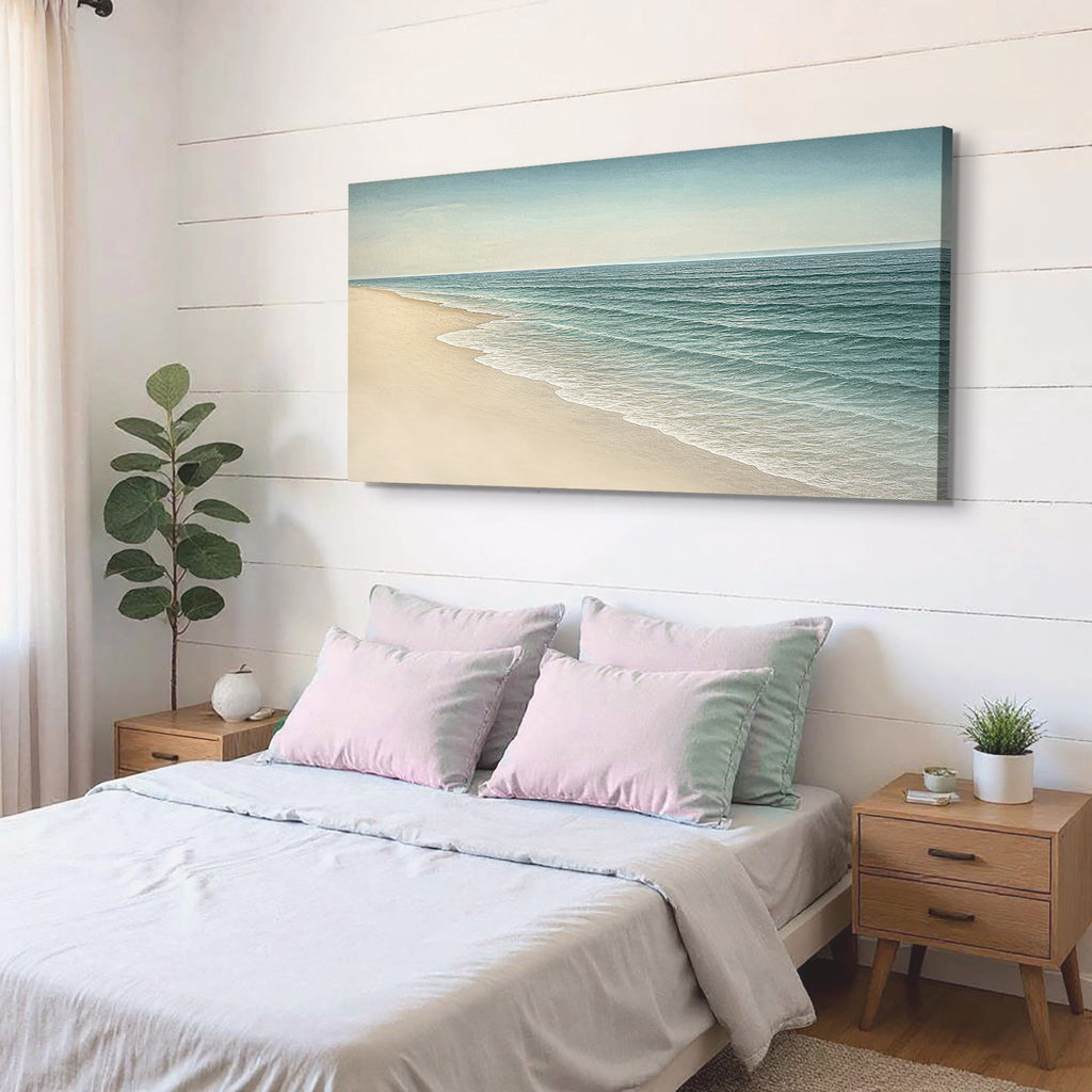 Beach Shoreline Coastal Ii wall art with nature-inspired artwork - product view 5