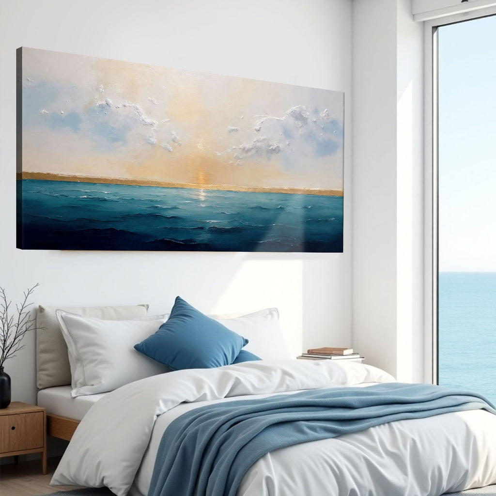 Waterscape Abstract Vi wall art with nature-inspired artwork - product view 2