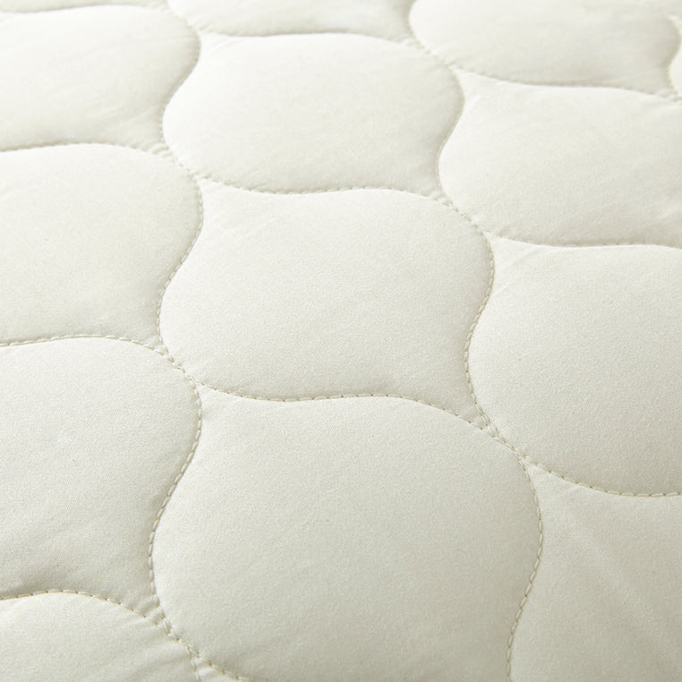 Organic Cotton Quilted Pillow Protectors pillow cover with nature-inspired artwork - product view 5