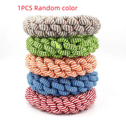 Dog Toy Durable Chewable Knot uncategorized / needs cleanup with nature-inspired artwork - product view 6