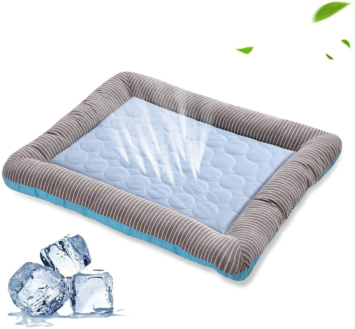 Pet Cooling Pad Bed for Dogs Cats Puppy Kitten Cool Mat Pet Blanket home decor with nature-inspired artwork - product view 2