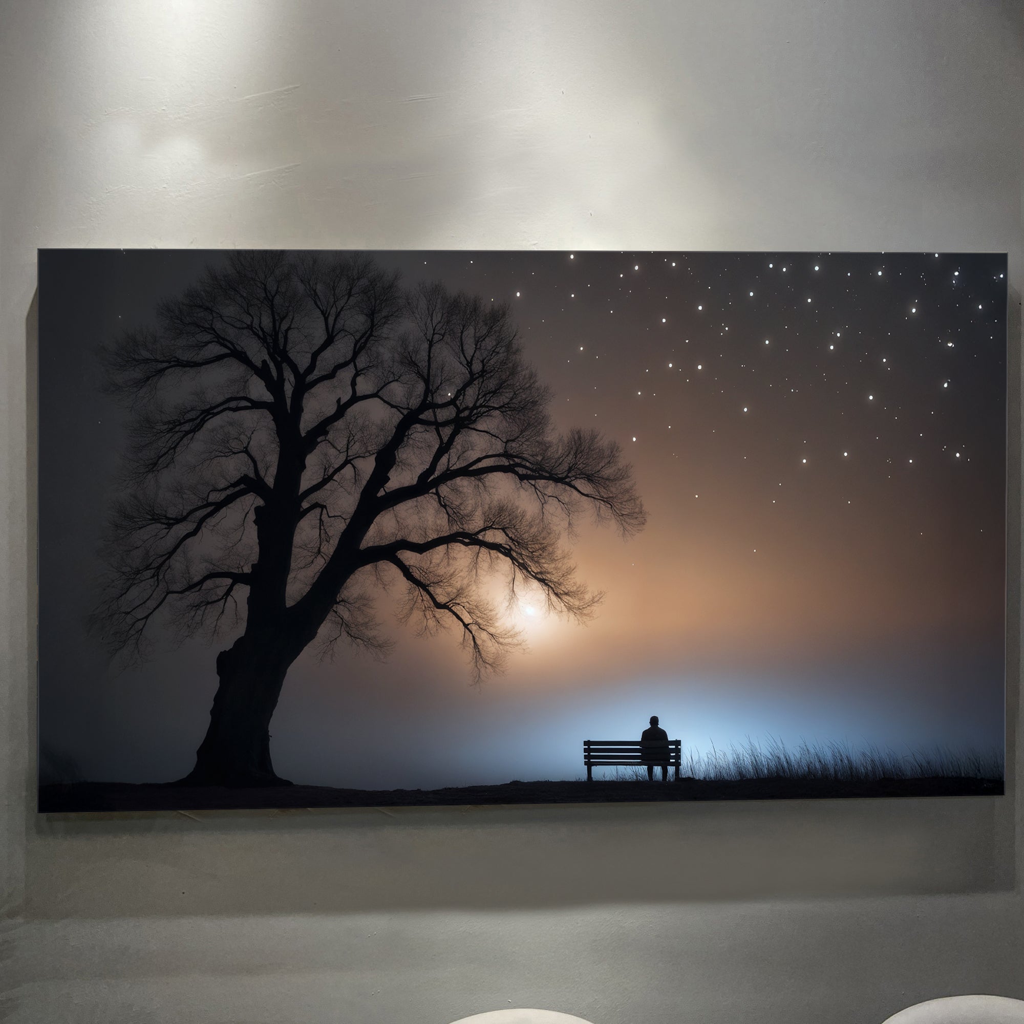 Modern Nature Scenery wall art with nature-inspired artwork - product view 5