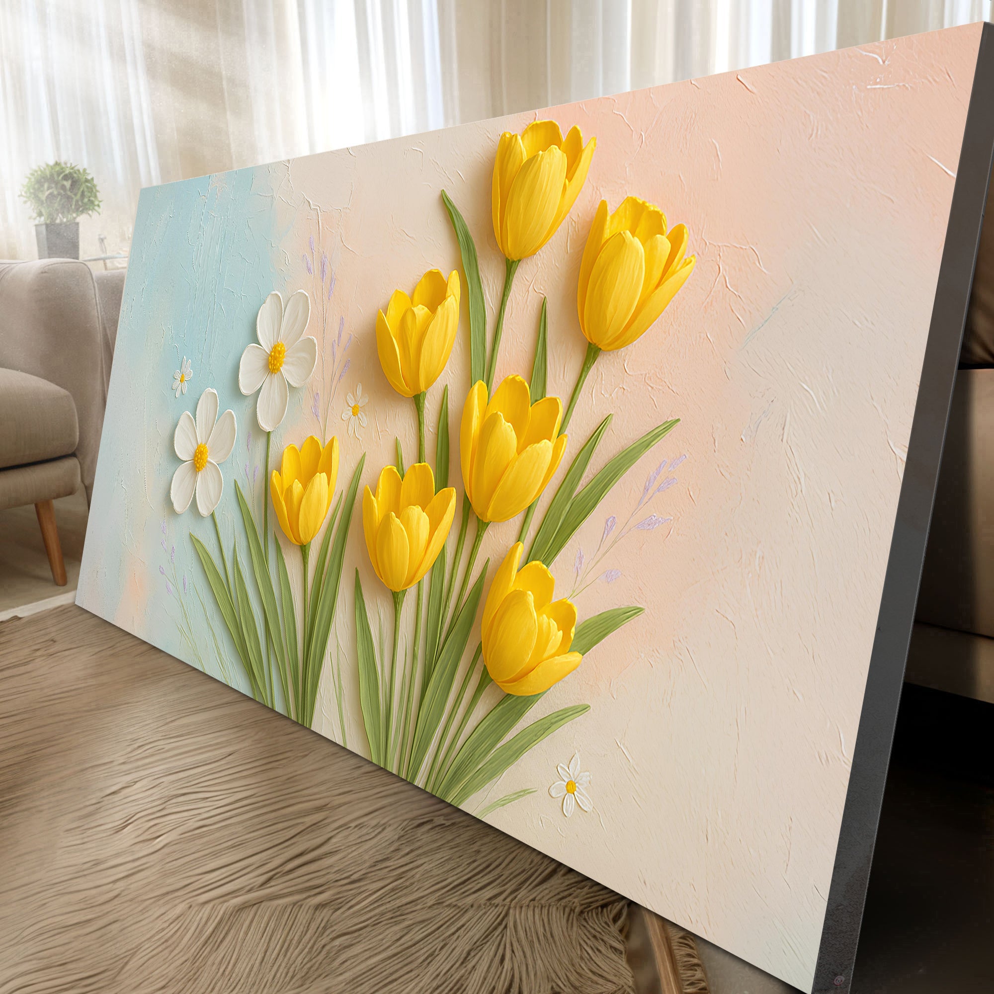 Floral Ii wall art with nature-inspired artwork - product view 5