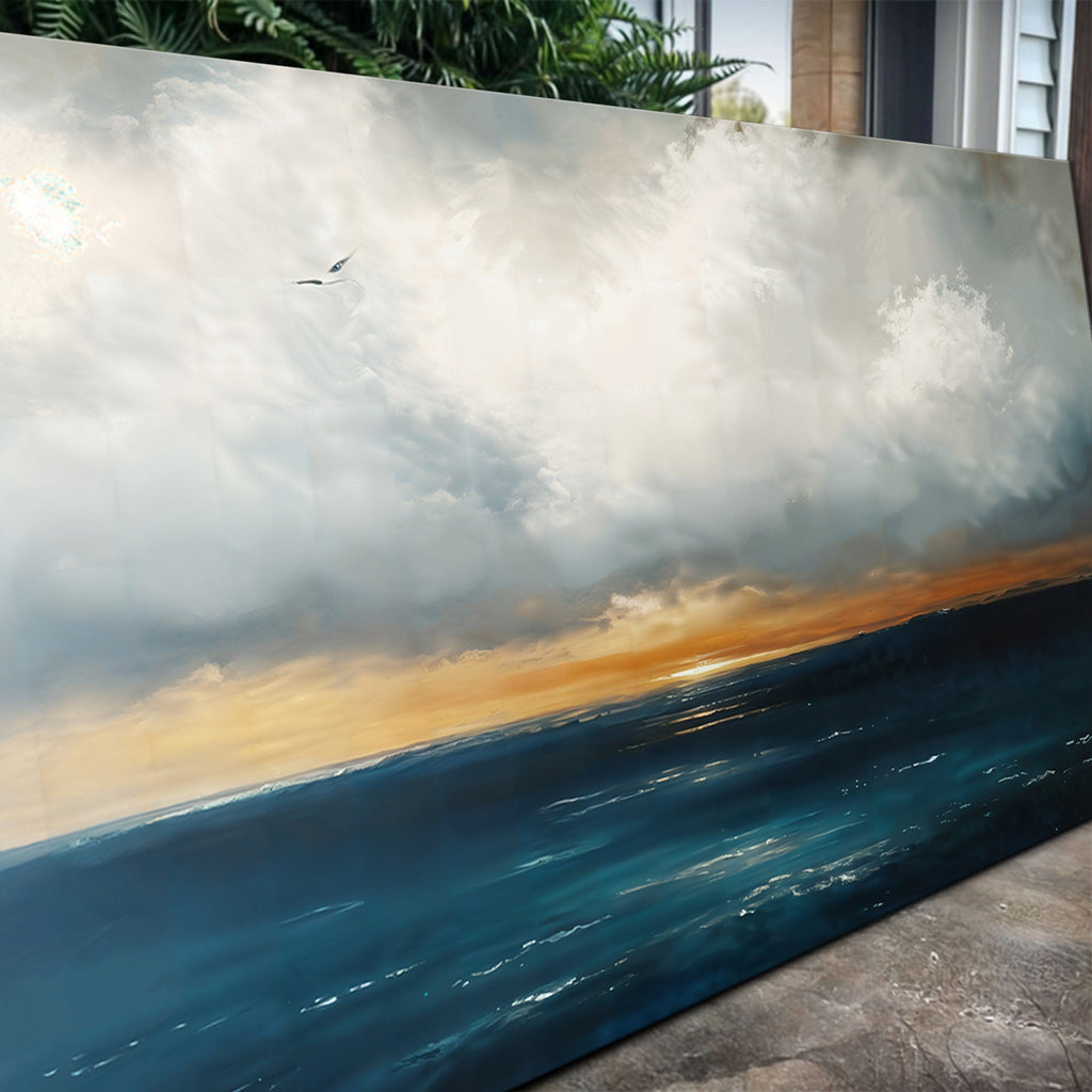 Waterscape Abstract Iii wall art with nature-inspired artwork - product view 5