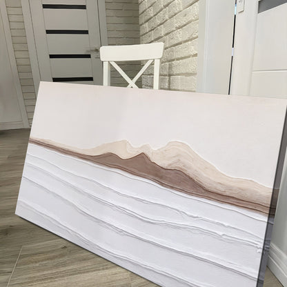 Earth Tone Abstract wall art with nature-inspired artwork - product view 5