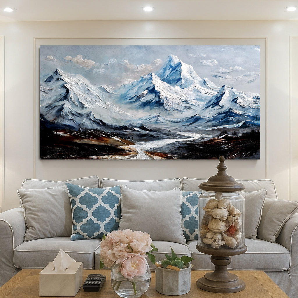 Mountain Minimalist Ii wall art with nature-inspired artwork - product view 5