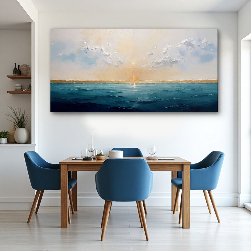 Waterscape Abstract Vi wall art with nature-inspired artwork - product view 5