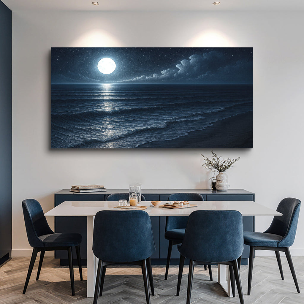Beach Shoreline Coastal wall art with nature-inspired artwork - product view 3