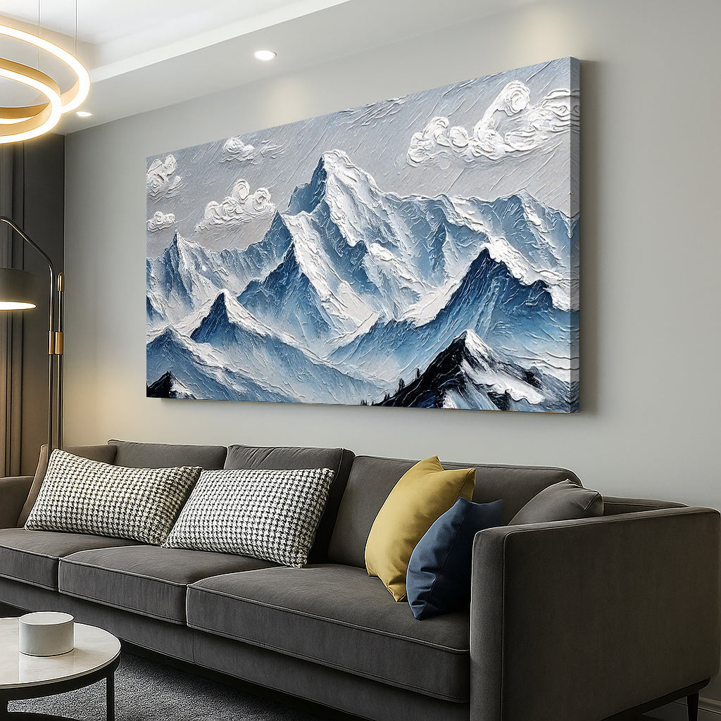 Mountain Minimalist wall art with nature-inspired artwork - product view 5