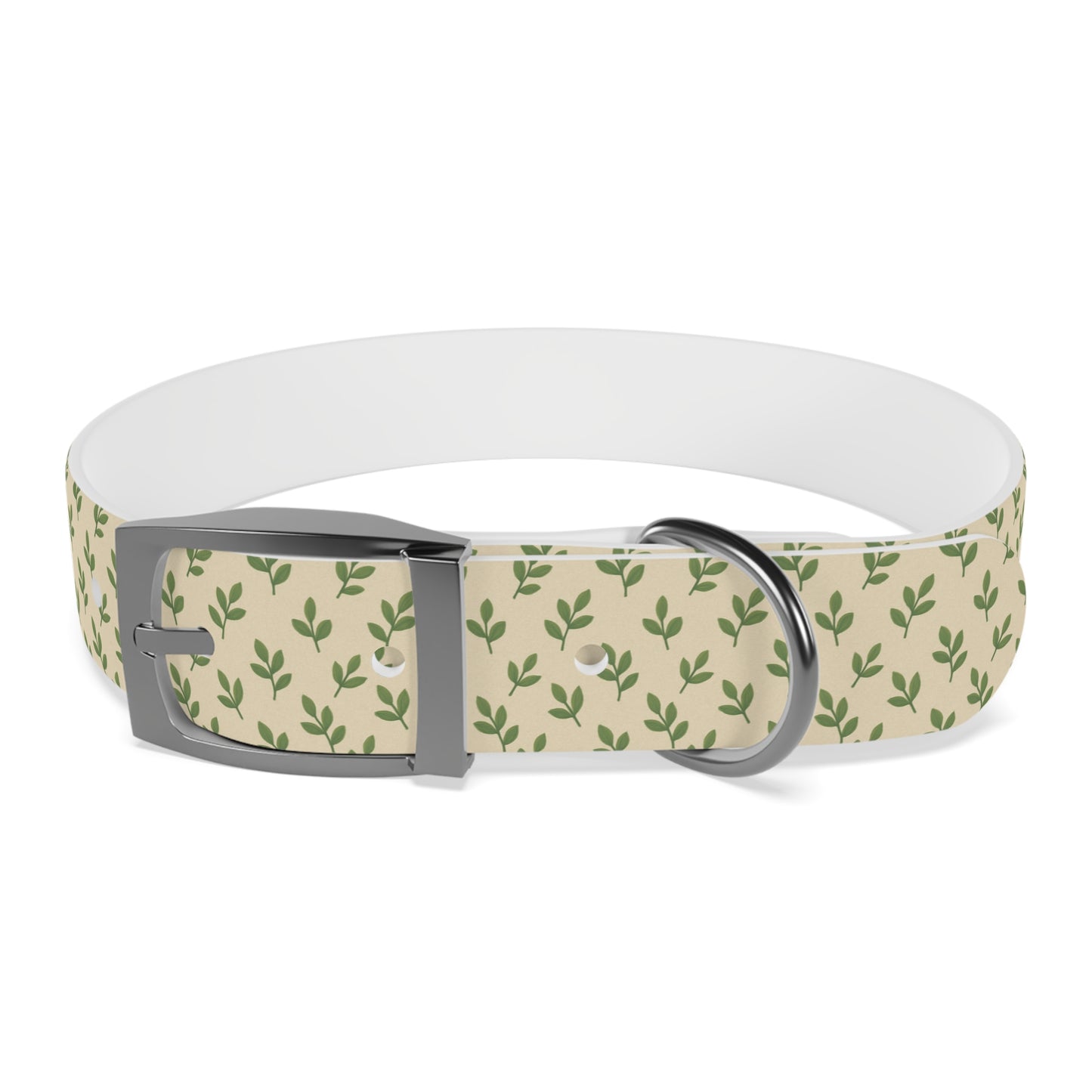 Tranquil Leaf Dog Collar